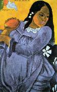 Paul Gauguin Woman with Mango China oil painting reproduction